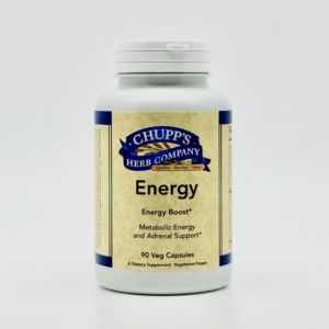 Chupp's Herbs Energy -- 90 Vegetarian Capsules