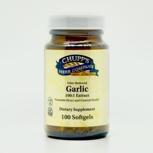 Chupp's Herbs Garlic - 5 mg -- 100 Softgels