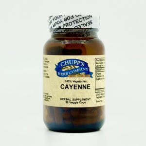 Chupp's Herbs Cayenne - 500 mg -- 90 Vegetarian Capsules
