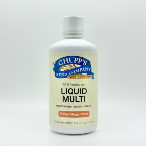 Chupp's Herbs Vegetarian Liquid Multi, Orange Mango -- 30 fl oz