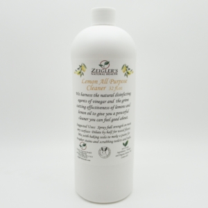 Zeigler's Lemon All-Purpose Cleaner - 15 or 32 fl oz - 15 oz spray