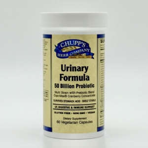 Chupp's Herbs Urinary Formula Probiotic -- 60 Vegetarian Capsules