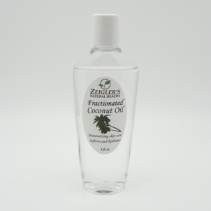 Zeigler's Fractionated Coconut Oil  -- 4 or 16 oz - 16 oz