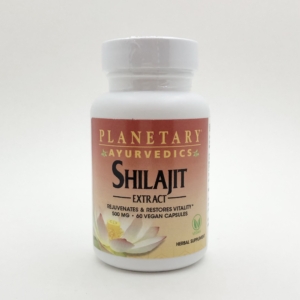 Planetary Herbals Shilajit Extract - 500 mg -- 60 Vegan Capsules