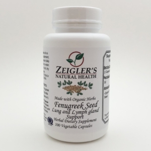Zeigler's Fenugreek Seed - 610 mg -- 100 VegCaps