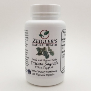 Zeigler's Cascara Sagrada - 425 mg -- 100 VegCaps
