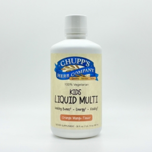 Chupp's Herbs Kids Liquid Multi, Orange Mango -- 30 fl oz