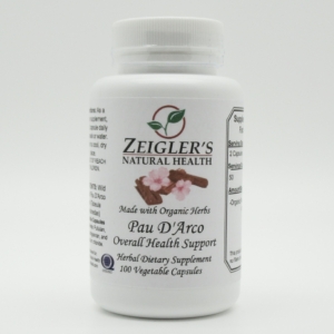 Zeigler's Pau D'Arco - 475 mg -- 100 VegCaps