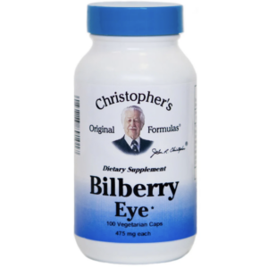 Christopher's Bilberry Eye - 850 mg -- 100 Vegetarian Capsules