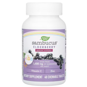 Nature's Way Sambucus Kids Immune Chewable -- 40 Tablets