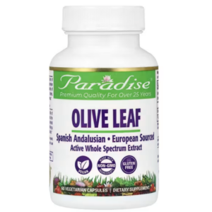 Paradise Herbs Olive Leaf -- 60 Vegetarian Capsules