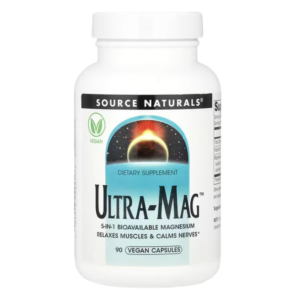 Source Naturals Ultra-Mag -- 90 or 180 Vegan Capsules - 180 Vegan Capsules