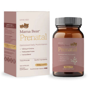 Sprigs® Life Mama Bear Prenatal Gold -- 120 Capsules