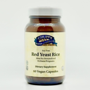 Chupp's Herbs Red Yeast Rice - 600 mg -- 60 Vegan Capsules