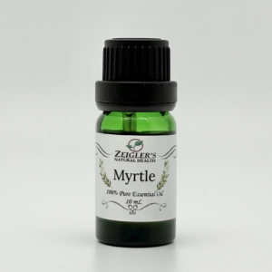 Zeigler's Myrtle Essential Oil  -- 10 ml