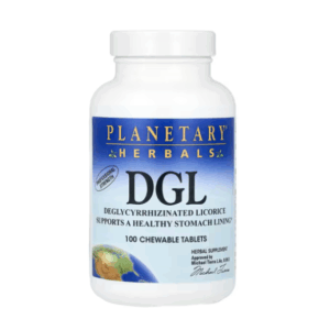 Planetary Herbals DGL Licorice -- 380 mg - 100 Chewable Tablets