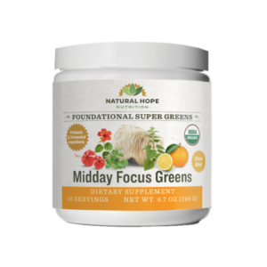 Natural Hope Herbals® Midday Focus Greens -- 30 Servings