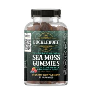 Bucklebury Wildcrafted Irish Sea Moss -- 60 Gummies