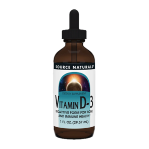 Source Naturals Vitamin D-3 -- 1 fl oz