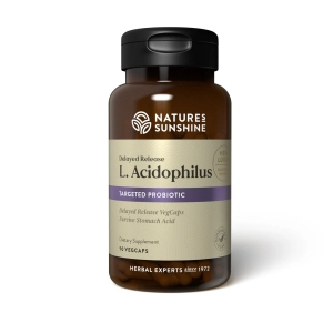 Nature's Sunshine L. Acidophilus Probiotic -- 90 Capsules