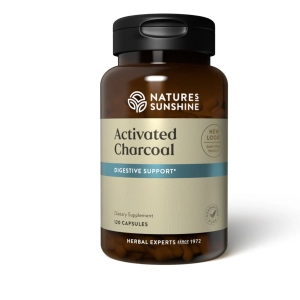 Nature's Sunshine Charcoal, Activated -- 120 Capsules