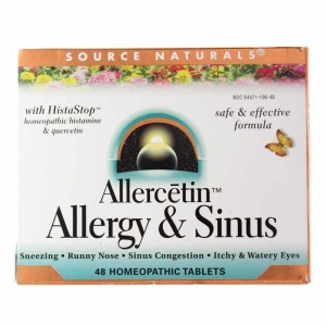 Source Naturals Allercetin™ Allergy & Sinus -- 48 tablets