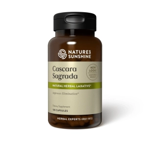 Nature's Sunshine Cascara Sagrada -- 100 Capsules