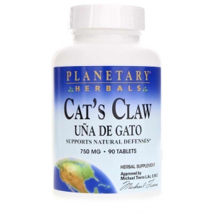Planetary Herbals Cat's Claw -- 750 mg - 90 Tablets