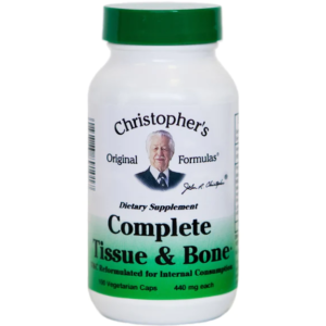 Christopher's Complete Tissue & Bone - 880 mg -- 100 Vegetarian Capsules