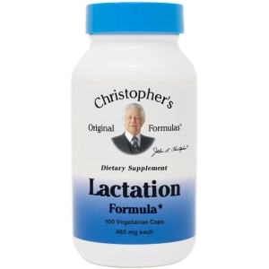 Christopher's Lactation Formula - 920 mg -- 100 Vegetarian Capsules
