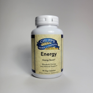 Chupp's Herbs Energy -- 90 Vegetarian Capsules