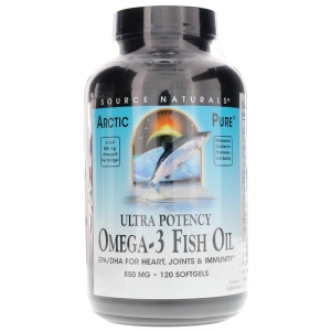 Source Naturals ArcticPure® Ultra Potency Omega-3 Fish Oil -- 850 mg - 120 Softgels