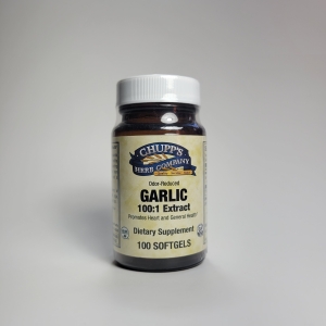 Chupp's Herbs Garlic - 5 mg -- 100 Softgels