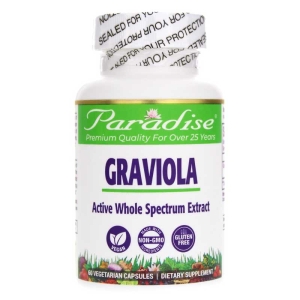 Paradise Herbs Graviola -- 60 Vegetarian Capsules