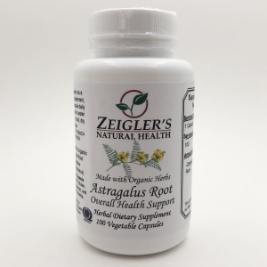 Zeigler's Astragalus Root - 450 mg -- 100 VegCaps