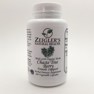 Zeigler's Chaste Tree Berry - 400 mg -- 100 VegCaps
