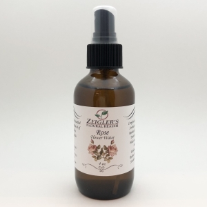 Zeigler's Rose Flower Water  -- 4 oz