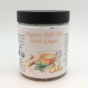 Zeigler's Tulsi Tea with Ginger (Organic) -- Loose Leaf -- 1.9 oz