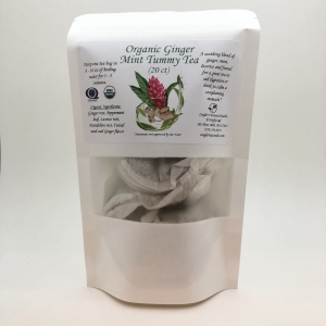Zeigler's Ginger Mint Tummy Tea (Organic) -- 20 Tea Bags