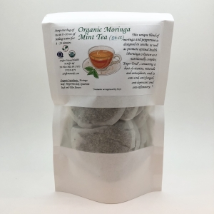 Zeigler's Moringa Mint Tea (Organic) -- 20 Tea Bags