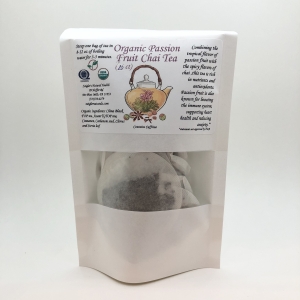 Zeigler's Passion Fruit Chai Tea (Organic) -- 20 Tea Bags