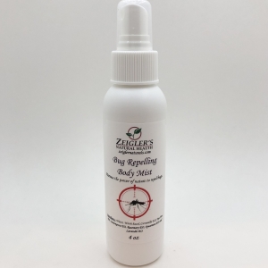 Zeigler's Bug Repelling Body Mist -- 4 oz