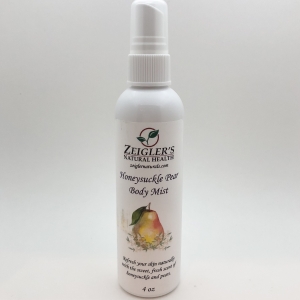 Zeigler's Honeysuckle Pear Body Mist -- 4 oz