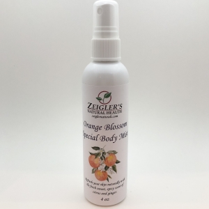 Zeigler's Orange Blossom Special Body Mist -- 4 oz