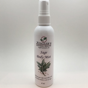 Zeigler's Sage Body Mist -- 4 oz