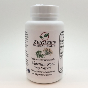 Zeigler's Valerian Root - 475 mg -- 100 VegCaps