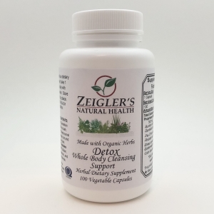 Zeigler's Detox - 500 mg -- 100 VegCaps