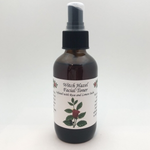 Zeigler's Witch Hazel Facial Toner (Rose & Lemon Balm) -- 4 oz