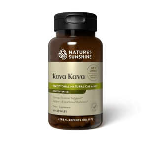Nature's Sunshine Kava Kava Concentrate - 60 Capsules