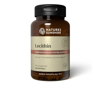Nature's Sunshine Lecithin -- 180 Softgels